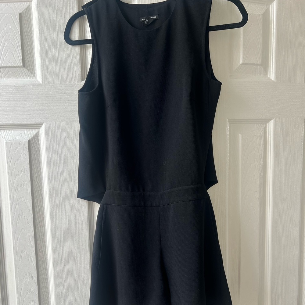 Black Club Monaco Women's Romper